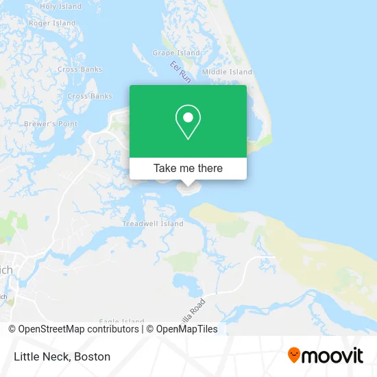 Little Neck map