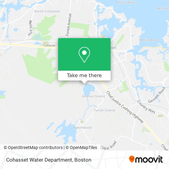 Mapa de Cohasset Water Department