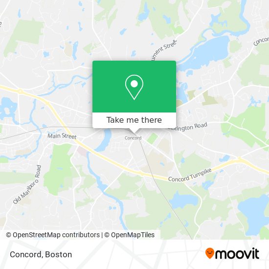 Mapa de Concord