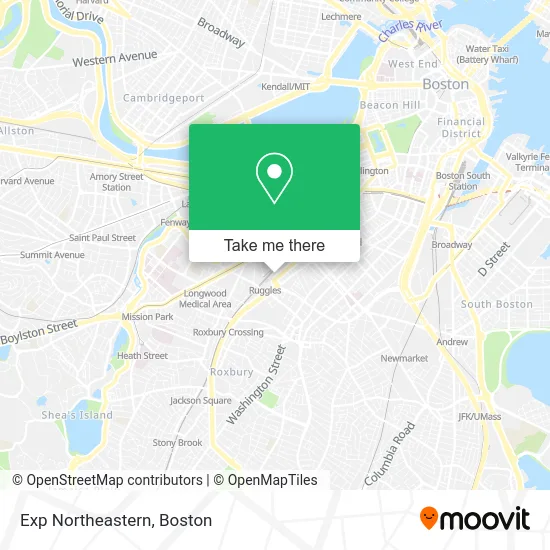 Exp Northeastern map