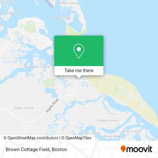 Brown Cottage Field map