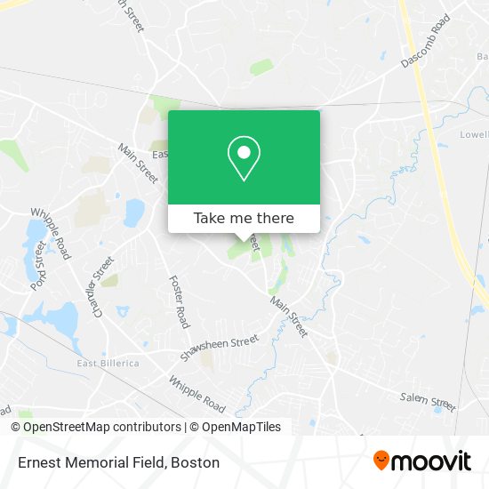Ernest Memorial Field map