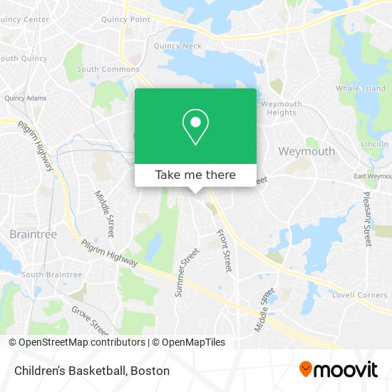 Mapa de Children's Basketball