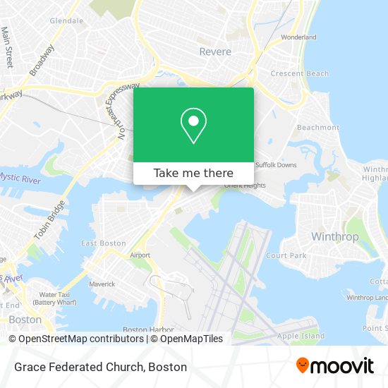 Grace Federated Church map