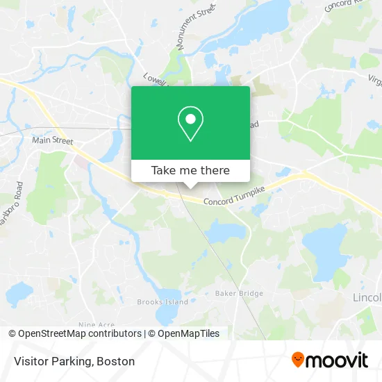 Visitor Parking map