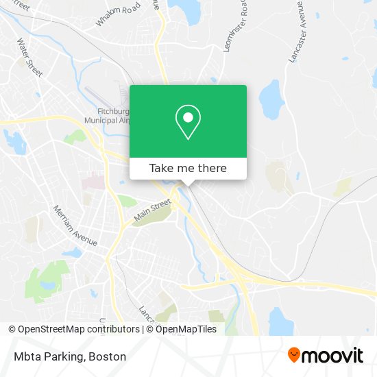 Mbta Parking map