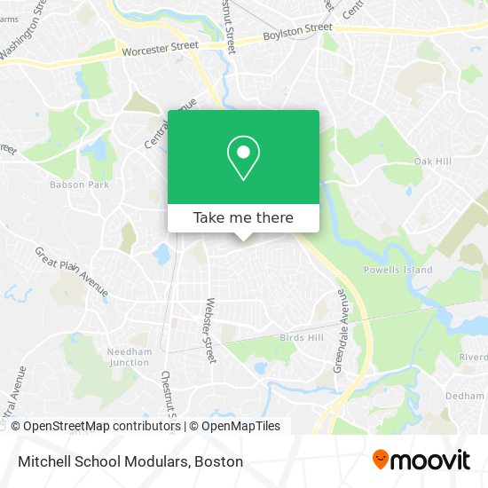 Mitchell School Modulars map