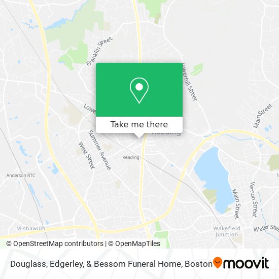 Mapa de Douglass, Edgerley, & Bessom Funeral Home