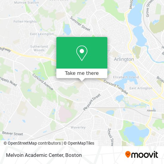 Melvoin Academic Center map