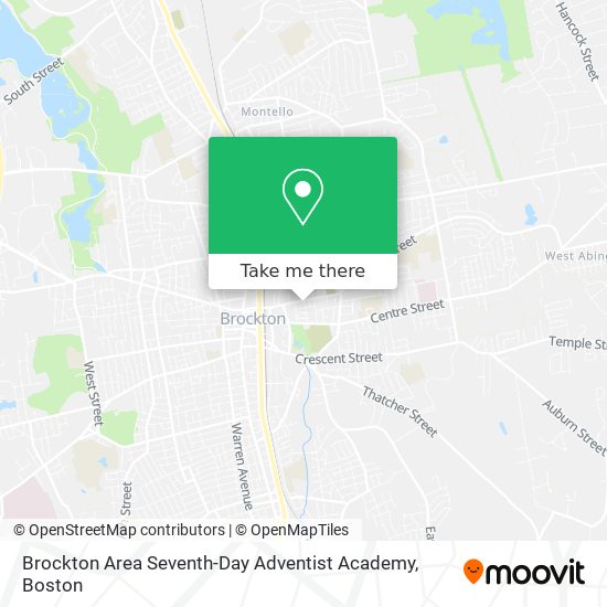 Brockton Area Seventh-Day Adventist Academy map