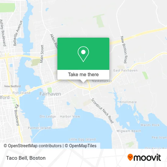 Taco Bell map