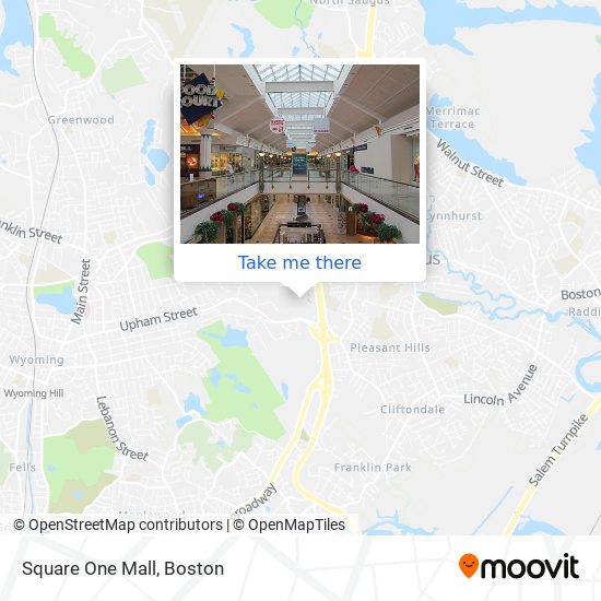 Square One Mall map