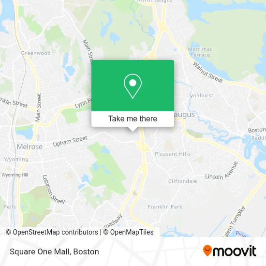 Square One Mall map