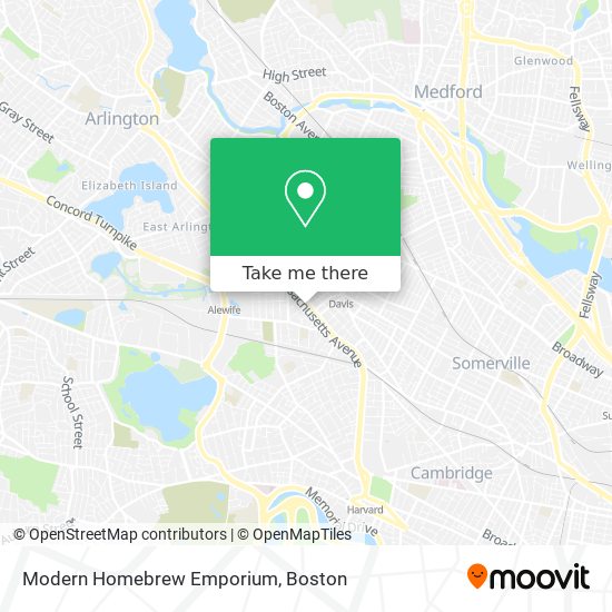 Modern Homebrew Emporium map