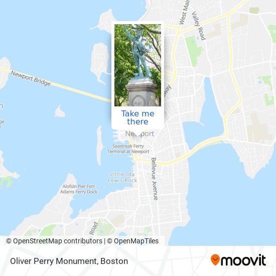 Mapa de Oliver Perry Monument