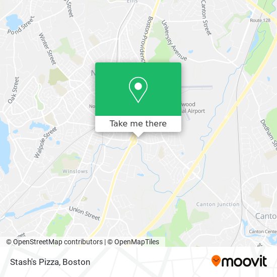 Mapa de Stash's Pizza