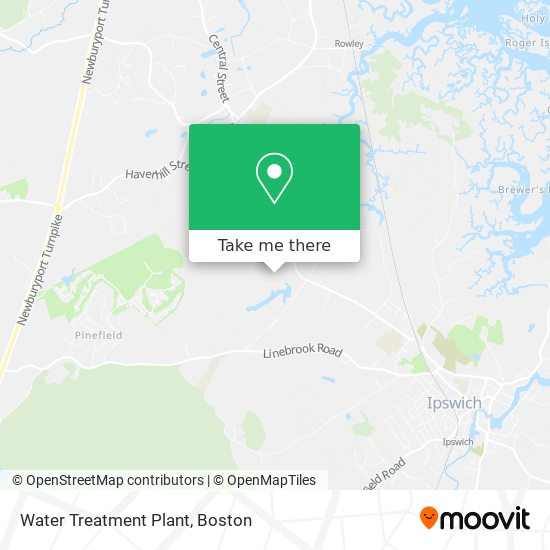 Water Treatment Plant map