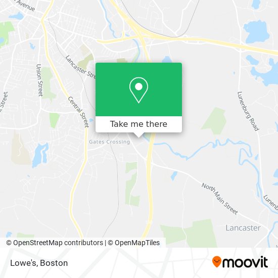 Lowe's map