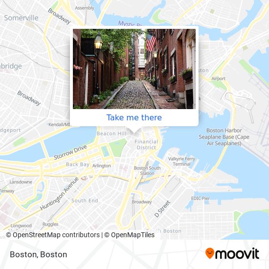 Boston map