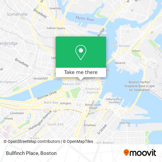 Bullfinch Place map