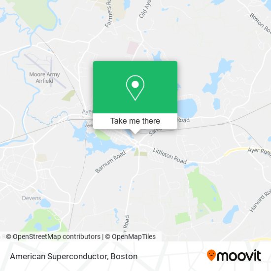 Mapa de American Superconductor