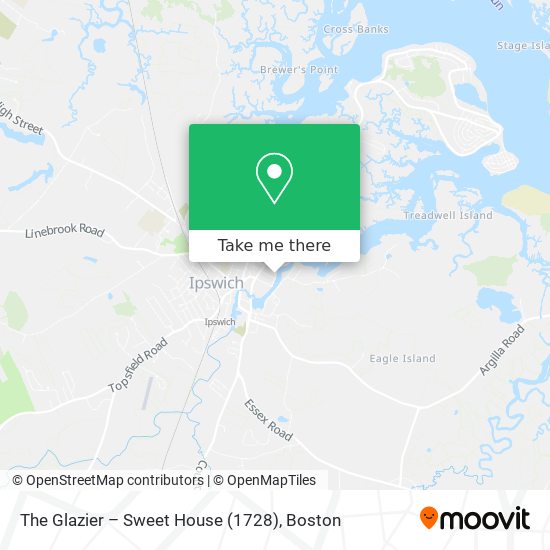 Mapa de The Glazier – Sweet House (1728)