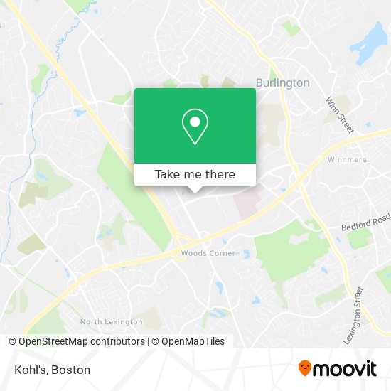 Kohl's map