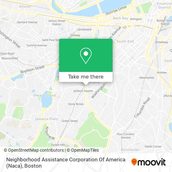 Neighborhood Assistance Corporation Of America (Naca) map