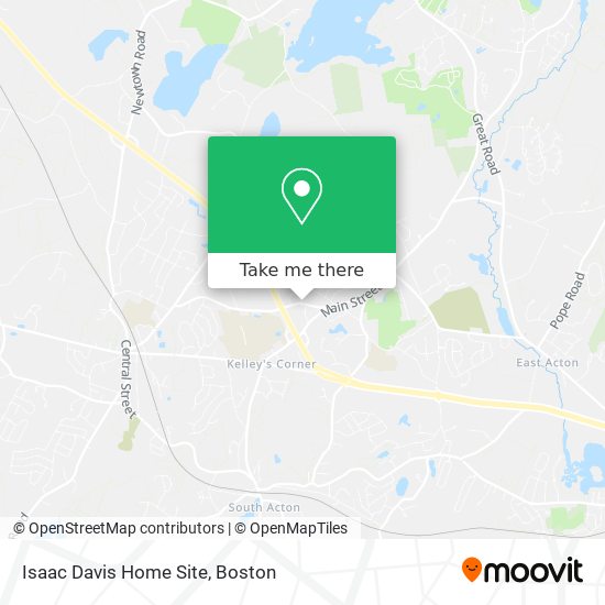 Mapa de Isaac Davis Home Site