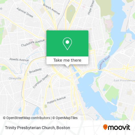 Mapa de Trinity Presbyterian Church