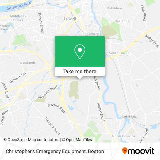 Mapa de Christopher's Emergency Equipment