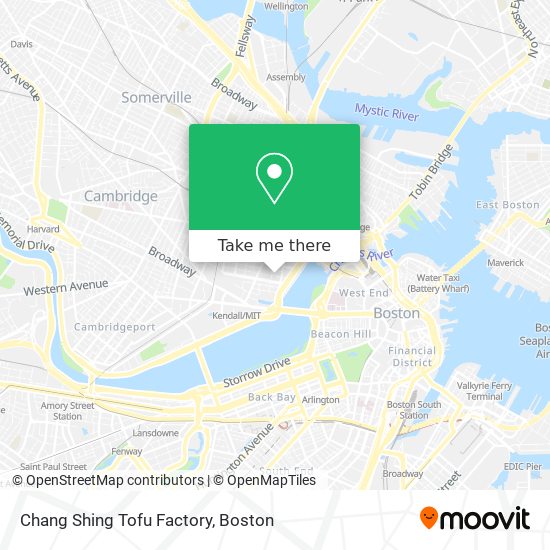Mapa de Chang Shing Tofu Factory