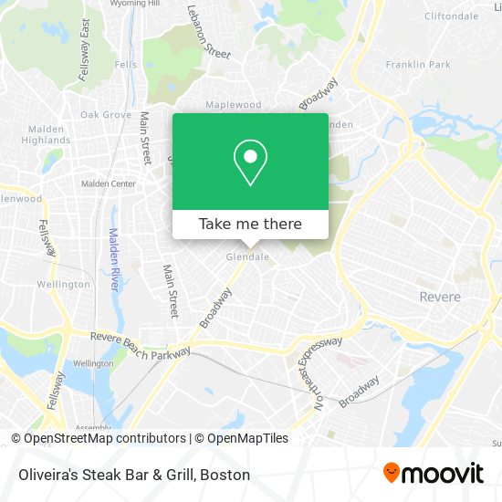 Mapa de Oliveira's Steak Bar & Grill