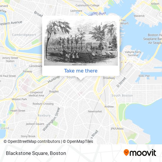 Mapa de Blackstone Square