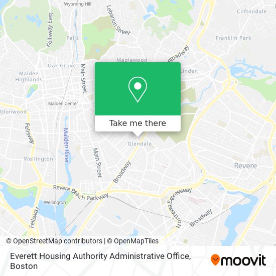 Mapa de Everett Housing Authority Administrative Office