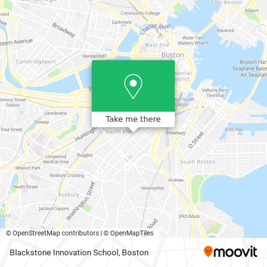 Mapa de Blackstone Innovation School