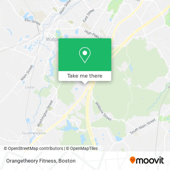 Orangetheory Fitness map