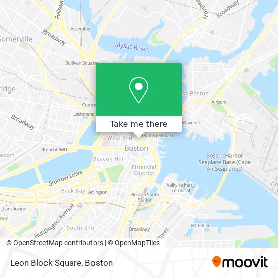 Leon Block Square map