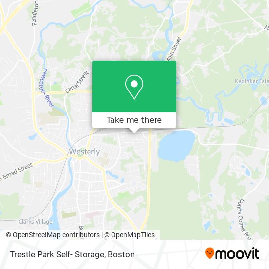 Trestle Park Self- Storage map