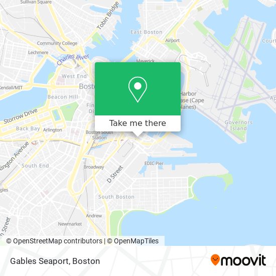 Gables Seaport map