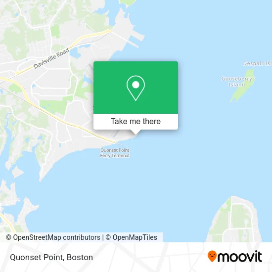 Quonset Point map