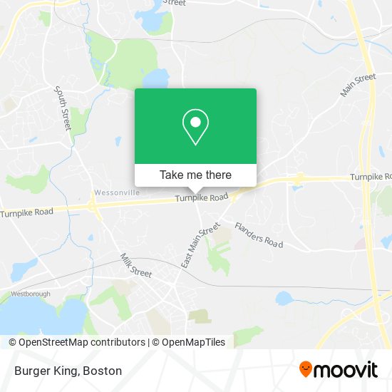 Burger King map