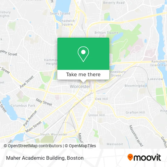 Maher Academic Building map