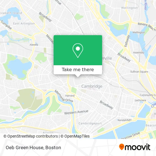 Oeb Green House map
