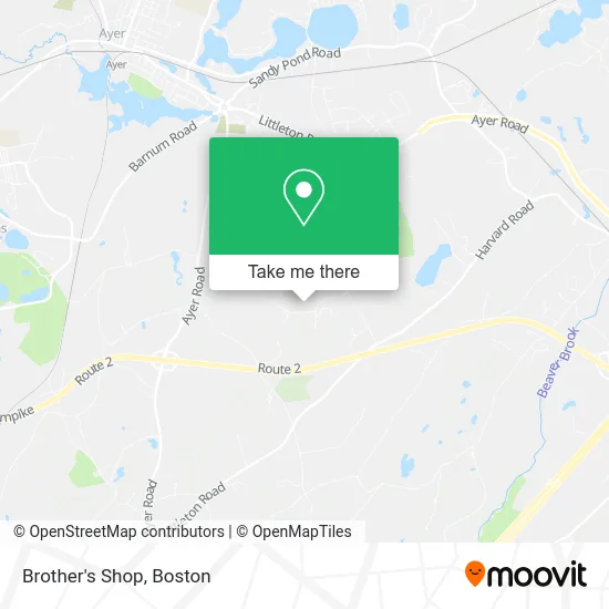Brother's Shop map