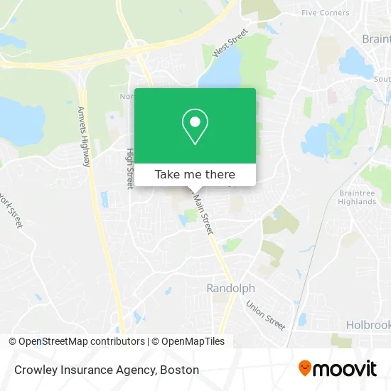 Crowley Insurance Agency map