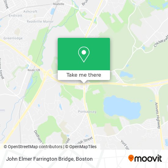 Mapa de John Elmer Farrington Bridge