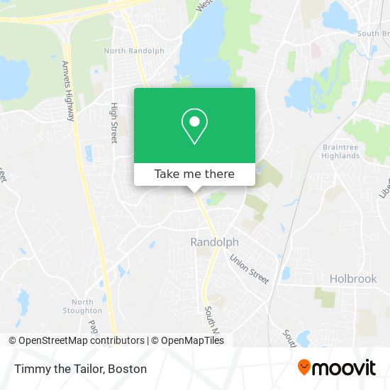 Timmy the Tailor map