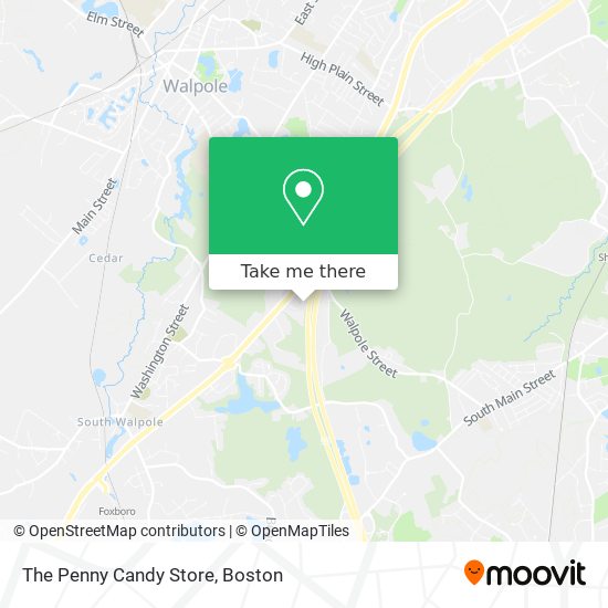 The Penny Candy Store map