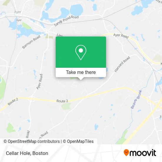 Cellar Hole map